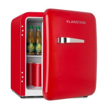 Klarstein Audrey Mini, retró hűtő, 48 l, 2 szintes, F energiaosztály kép