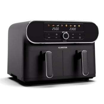 Klarstein AuraAir Color Touch forrólevegős fritőz, 10 l, 1700 W, 80 - 200 °C, 8 program kép