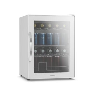Klarstein Beersafe italhűtő tükörüveg ajtóval | 64 x 48 cm | 85 W | 60 liter | Fehér kép