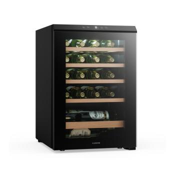 Klarstein Bevora szabadon álló borhűtő | 4 fiók | 62 liter | 20 palack | 43 cm kép