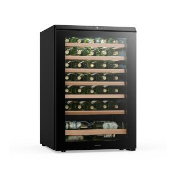 Klarstein Bevora borhűtő, szabadonálló | 6 fiók | 128 liter | 48 palack | 54 cm kép