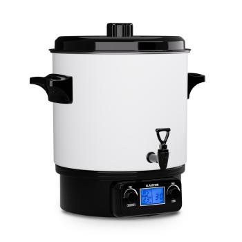 Klarstein Biggie Digital befőzőautomata italadagoló elektromos 27L 1800 W rozsdamentes acél kép