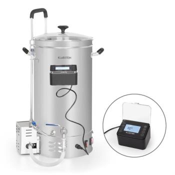 Klarstein Brauheld Pro, sorfőző üst, 2500 W, 30 l, 30 - 100°C, keverőpumpa, rozsdamentes acél kép