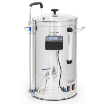 Klarstein Brauheld Smart 35, sörfőző üst, 35 l, 2500 W, 100°C, keringető szivattyú, rozsdamentes acél kép