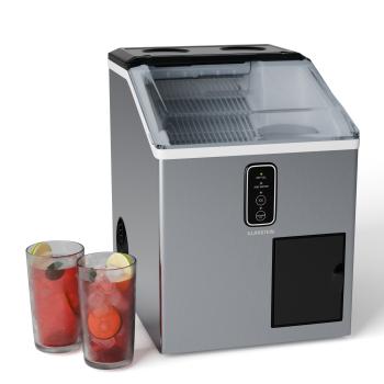 Klarstein Bullet Ice jégkészítő, 15 kg jég naponta, Bullet & zúzott jég, Rozsdamentes acél kép
