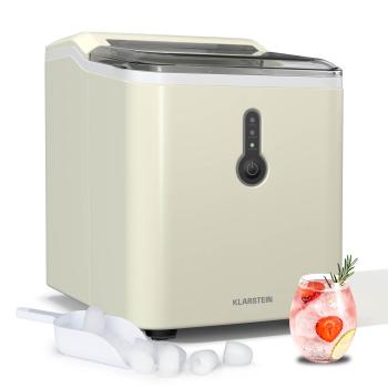 Klarstein ChillOut jégkocka készítő, 12 kg/nap, 9 jégkocka 8 perc alatt, 120 W, víztartály kép