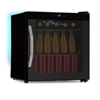 Klarstein Coachella 50 Onyx Hűtő 47 liters WiFi funkció Háttérvilágítás kép