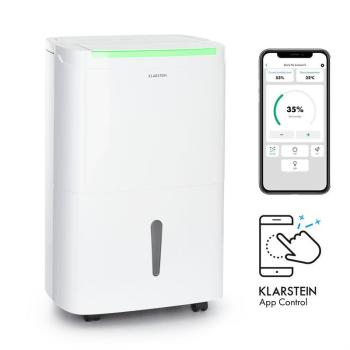 Klarstein DryFy Connect 50 Párátlanító WiFi kompresszor 50l / d 45-55m² Fehér kép