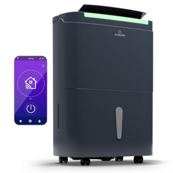 Klarstein DryFy Connect 50 Smart, Párátlanító, WiFi, Kompresszor, 50l/d, 45-55 m² kép