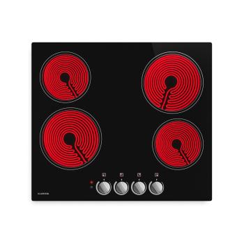 Klarstein EasyCook üvegkerámia főzőlap | 4 főzőzóna | 6000 W | 11 teljesítményszint | 60 cm kép