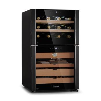 Klarstein El Dorado 108, humidor és borhűtő, 108 l, LED, érintőkijelző kép