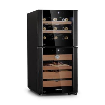 Klarstein El Dorado 89, humidor és borhűtő, 89 liter, érintőképernyő, LED kép