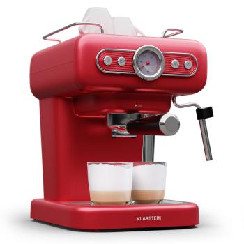 Klarstein Espressionata Evo eszpresszó gép 950W 19 Bar 1,2L 2 csésze