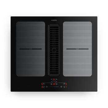 Klarstein Full House indukciós főzőlap páraelszívóval | 4 főzőzóna | 7335 W | 530,1 m³/h | 60 cm kép