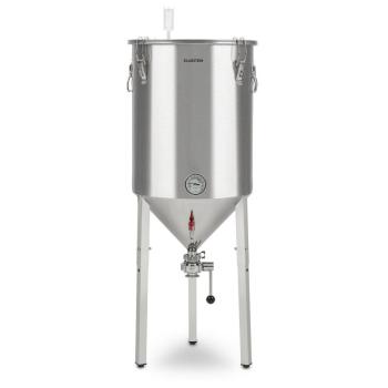 Klarstein Gärkeller Pro XL, fermentációs kazán, 60 liter, élesztő leeresztő szelep, 304 rozsdamentes acél kép