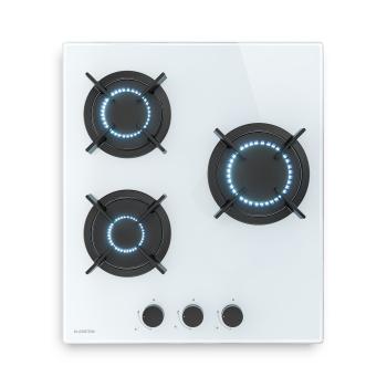 Klarstein Goldflame gázfőzőlap | 3 égős, elektromos gyújtás | földgáz és LPG | 5800 W | 45 cm kép