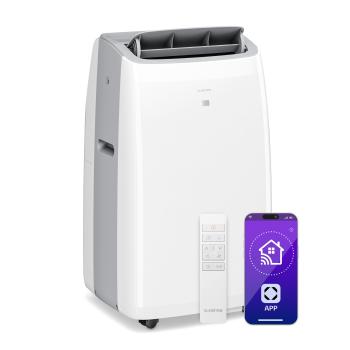 Klarstein Grandbreeze mobil klímaberendezés | 16000 BTU | 40 cm | 82 m² | Energiahatékonysági osztály A kép
