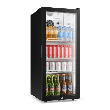 Klarstein GrandCooler Gastro italhűtő | 106 x 46 cm | LED belső világítás | Fekete kép