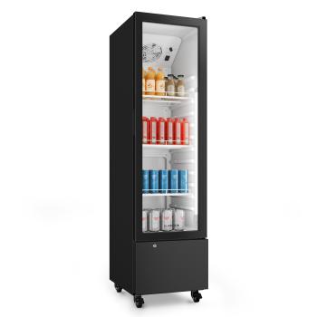Klarstein GrandCooler Gastro italkhűtő | 163,5 x 43 cm | LED belső világítás | Fekete kép