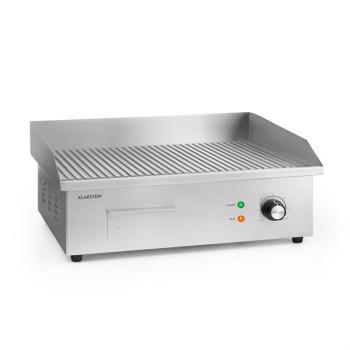 Klarstein Grillmeile 3000G, elektromos grill, 3000 W, grill lap, 54,5 x 35 cm, bordás felületű kép