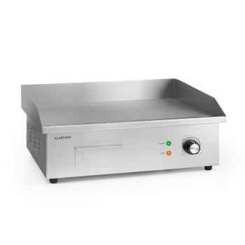 Klarstein Grillmeile 3000G, elektromos grill, 3000 W, grill lap, 54,5 x 35 cm, sima felületű kép