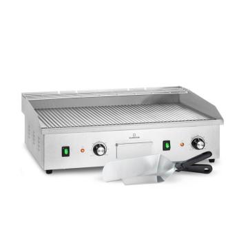 Klarstein Grillmeile 4400, elektromos grill, 2 x 2200 W, rozsdamentes acél grill lap kép