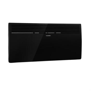 Klarstein Hot Spot Slimcurve, konvektor, fűtőtest,  80 x 40 cm, 40 m², 2000 W, 5 - 40 °C, IP24, fekete kép