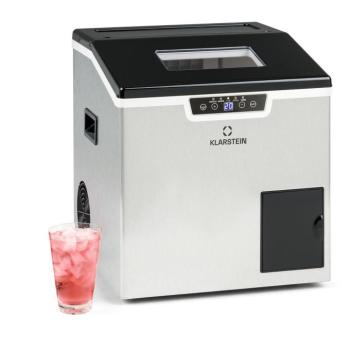 Klarstein Icefestival Cube, jégkocka készítő, 400 W, 1,9 L tartály, 20 kg/24 h kép