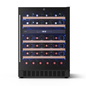 Klarstein Illuminosa beépíthető borhűtő | Dualzone | 129 liter | 46 palack | 60 cm kép