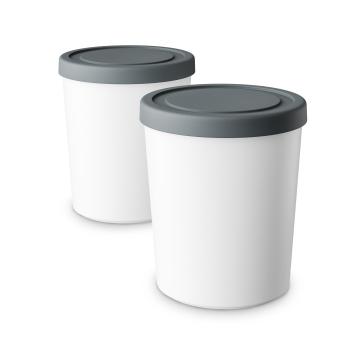 Klarstein Jégtartó készlet | 1 liter | Műanyag | Mosogatógépben mosható kép