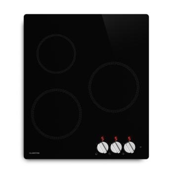 Klarstein Kochheld indukciós főzőlap | Elegáns és erőteljes | 3 főzőzóna | 5.700 W | 45 cm kép