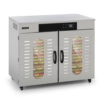 Klarstein Master Jerky 500, aszalógép, 3000 W, 30 - 90 °C, 24 órás időzítő, rozsdamentes acél, ezüst kép