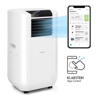 Klarstein Max Breeze Smart, mobil klíma, 15000 BTU/ó (4,4 kW), A energiahatékonysági osztály kép