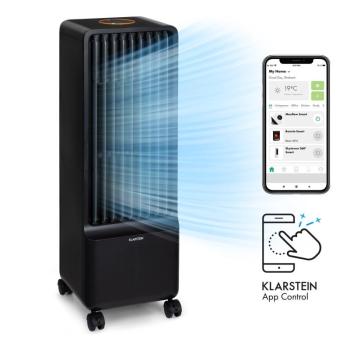 Klarstein Maxflow Smart, 3 az 1-ben léghűtő, ventilátor, párásító, 5l, WiFi, távirányító, 2 x hűtőkészlet kép