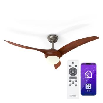 Klarstein Monteverde mennyezeti ventilátor állítható fényerővel kép