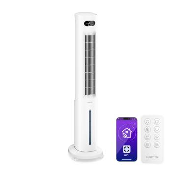 Klarstein Polar Smarter léghűtő vízhűtéssel | 300 m³/h | 5 l | 30 m² | 3 mód | 75 W kép