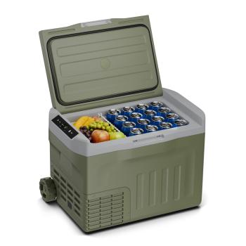 Klarstein PolarForce 28l kompresszoros hűtődoboz, LCD panel, világítás, off-road, akkumulátorvédelem, 12V/230V kép