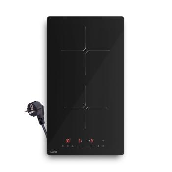 Klarstein PowerGlide indukciós főzőlap | Modern, kompakt és erős | 2 főzőzóna | 3500 W | 30 cm kép