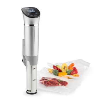 Klarstein Quickstick Flex, Sous-Vide főző, 1300 W, 3D keringés, 0 - 95 °C, IPX7, időzítő, ezüst kép