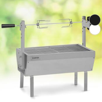 Klarstein Sauenland Mini, forgó grill nyárssal, forgó nyárs, 4 W, 12 kg max., nemesacél kép