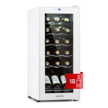 Klarstein Shiraz 18 Slim Uno, borhűtő, 50l, 18p, érintőképernyős vezérlőpanel, 5-18°C kép