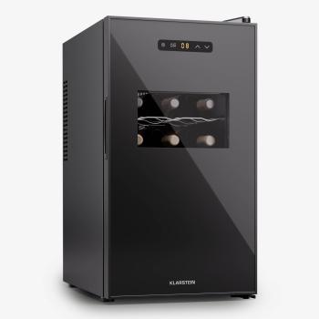 Klarstein Silent Vino 18 Uno, borhűtő, 46 l / 18 palack, 5-18 °C, érintős kép