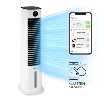 Klarstein Skytower Grand Smart, léghűtő, 80 W, 480 m³/ó, 6 liter, hordozható kép