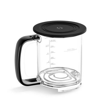 Klarstein Velaire jégtartó | 0,6 liter | Tritán | Tartós | Szilikonfedél | Mosogatógépben mosható kép