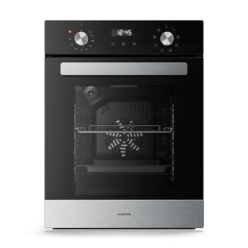 Klarstein Verosteel beépíthető sütő | 45 cm | 49 liter | Energiahatékonysági osztály A | 2000 W | Fekete kép