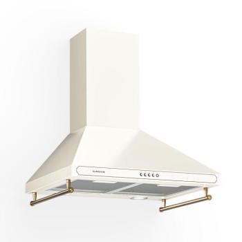 Klarstein Victoria 60, páraelszívó, 60 cm, retro kialakítás, 630 m³/ó, 2 LED lámpa kép