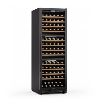Klarstein Vinovilla Trio borhűtő, 143 palack, 3 zóna, 38 dB, 12 polc, kompresszor, 413 liter kép