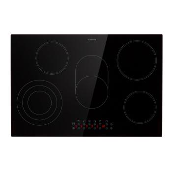 Klarstein Virtuosa Roast, beépített főzőlap, 5 zóna, 8500W, üvegkerámia kép