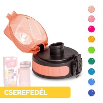 Klarstein Wakaba pótfedél 350/400/500 ml-es ivópalackokhoz | Műanyag nyak | BPA-mentes kép