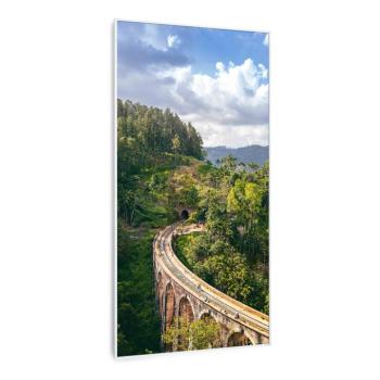 Klarstein Wonderwall Air Art Smart, infravörös hősugárzó, 60 x 120 cm, 700  W, vonat kép